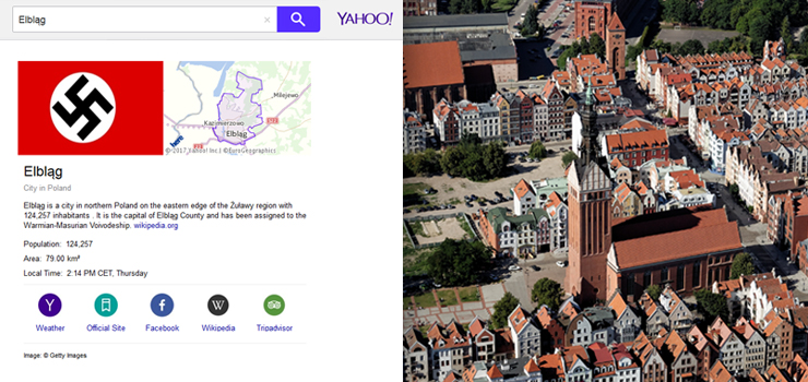 Faszystowska flaga symbolem Elblga? Internauci mog si zdziwi [aktualizacja]