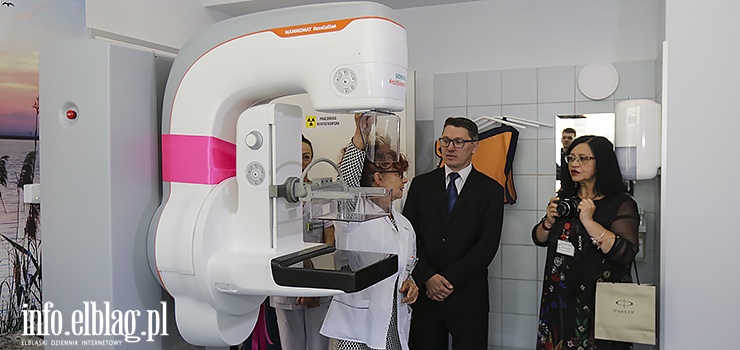To prawdziwy mercedes wrd mammografw. Nowoczesny sprzt zachci elblanki do bada profilaktycznych?