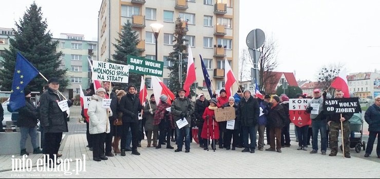 W Elblgu odby si marsz poparcia dla sdziego Pawa Juszczyszyna