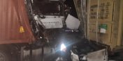 Grony wypadek na S7 z udziaem dwch aut ciarowych