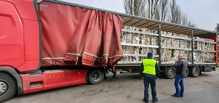 Przewz odpadw ze Szwecji do Polski bez aktualnego przekazu danych GPS. Kara? Do 10 tys. z