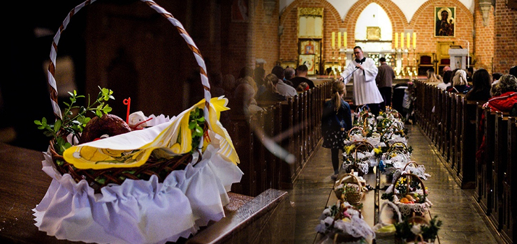 W Wielk Sobot w Kociele katolickim przez cay dzie trwa wicenie pokarmw