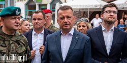 Mariusz Baszczak w Elblgu: Warto by czci wielkiej, wojskowej rodziny NATO