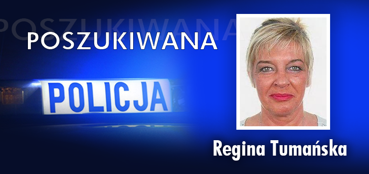 Poszukiwana listem goczym Tumiska Regina