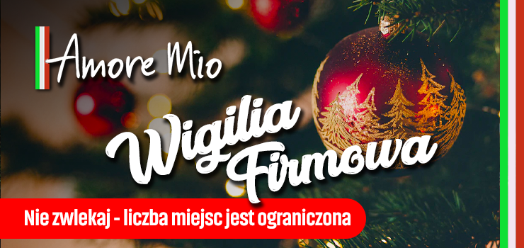 Wigilia firmowa w Amore Mio!