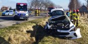 Kazimierzowo: Zderzenie dwóch aut na starej siódemce. Sprawczyni ukarana mandatem 