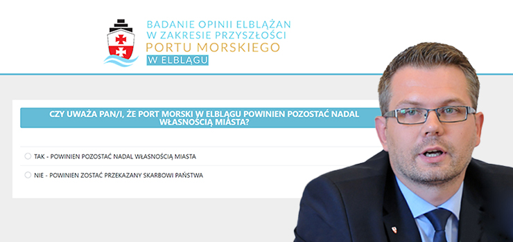 Radni PiS o ankiecie dot. portu: Pan prezydent manipuluje opini publiczn