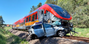 Tragiczny wypadek na przejedzie kolejowym w m. Sztumskie Pole