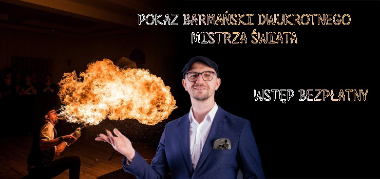 Pokaz barmaski dwukrotnego Mistrza wiata ju w pitek w Specjal Pubie! (konkurs)