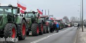 Trwa protest rolników na ulicach Elbląga. Będą utrudnienia w ruchu