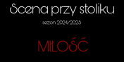 Scena przy stoliku sezon 2024/2025