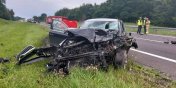 Zgin motocyklista. Zablokowana droga S22 w obu kierunkach Braniewo - Elblg na wysokoci Gronowa Grnego
