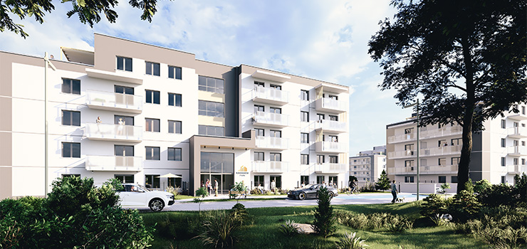 Kaskada Park przy Parku Modrzewie - nowa jako mieszkania w Elblgu