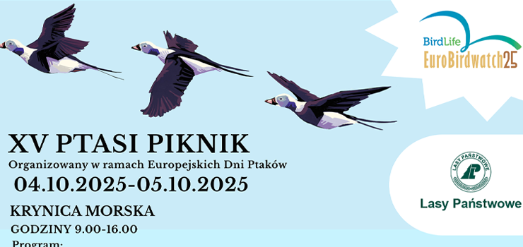 XV Ptasi Piknik. Zapraszamy w nadchodz�cy weekend 