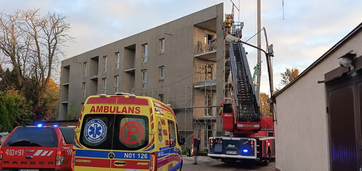 Tragedia na budowie w Braniewie. Zgin�� m�czyzna 