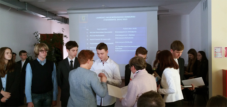 Kamil Krzyszczyk (gimnazjum Sztutowo) laureatem konkursu geograficznego