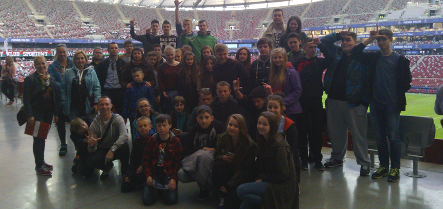 Uczniowie z Nowego Dworu, Marzcina i Tujska pojechali na Fina Pucharu Polski