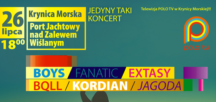 26. lipca 2015 Koncert Disco Polo z Polo TV w Krynicy Morskiej