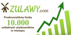 Serwis zulawy.com rozwija się z każdym miesiącem. Mamy ponad 10 tys. czytelników w miesiącu