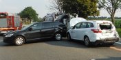 Wypadek w Jazowej z udziaem 4 aut. Siedem osb rannych trafio do szpitala