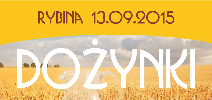 Stegna: Dożynki Gminne odbędą się 13. września 2015 w Rybinie