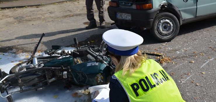 Ostaszewo: 22-letni motocyklista ciężko ranny w wypadku