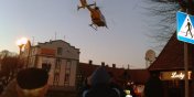 Nowy Dwr Gdaski: grony wypadek rowerzystw, powanie ranna kobieta w szpitalu