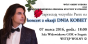 Ivan Komarenko wystpi w Stegnie z okazji Dnia Kobiet