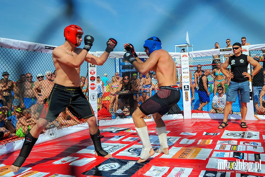 Drugi dzie Mistrzostw Krajw Nadbatyckich w MMA na play w Krynicy Morskiaj, fot. 41