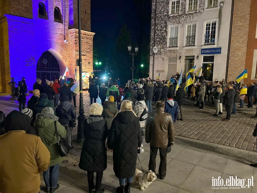 Elblanie solidarni z Ukrain, fot. 24