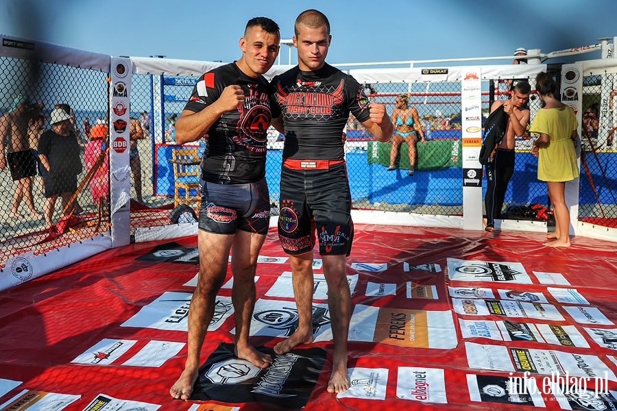 Drugi dzie Mistrzostw Krajw Nadbatyckich w MMA na play w Krynicy Morskiaj, fot. 154