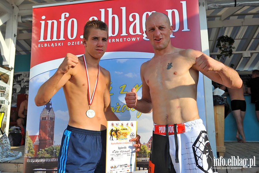 Drugi dzie Mistrzostw Krajw Nadbatyckich w MMA na play w Krynicy Morskiaj, fot. 166