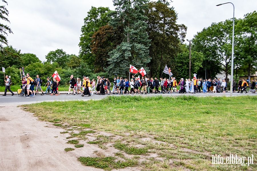 XXX Elblska Pielgrzymka Piesza. Wierni id na Jasn Gr, fot. 30