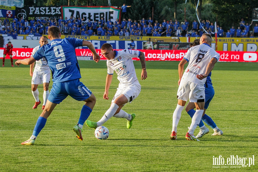 Derby dla Olimpii. Elblanie rozbili Stomil 4:0, fot. 13