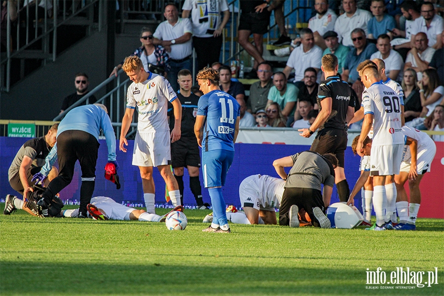 Derby dla Olimpii. Elblanie rozbili Stomil 4:0, fot. 23