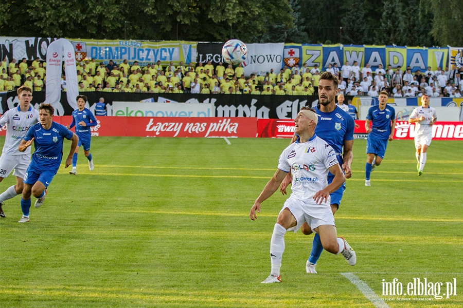 Derby dla Olimpii. Elblanie rozbili Stomil 4:0, fot. 27