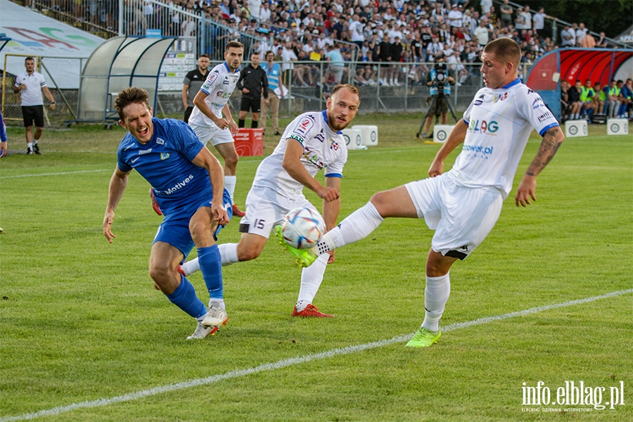 Derby dla Olimpii. Elblanie rozbili Stomil 4:0, fot. 30