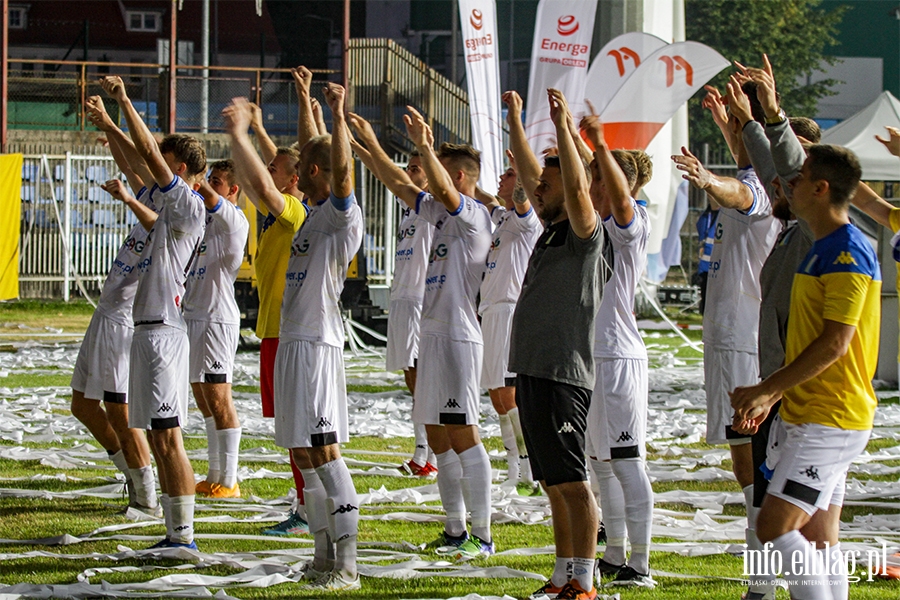 Derby dla Olimpii. Elblanie rozbili Stomil 4:0, fot. 63