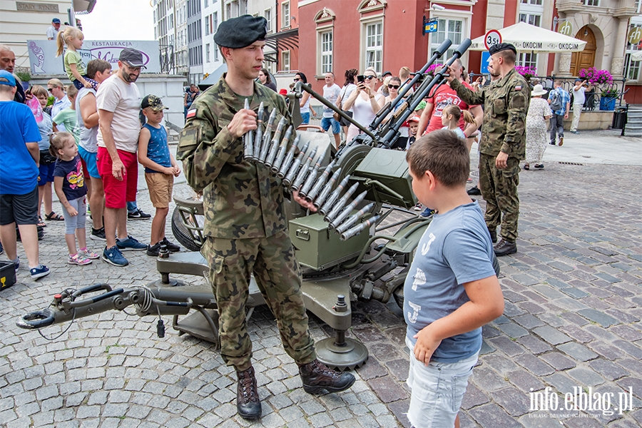 wito Wojska Polskiego w Elblgu. Piknik na Starym Miecie, fot. 22