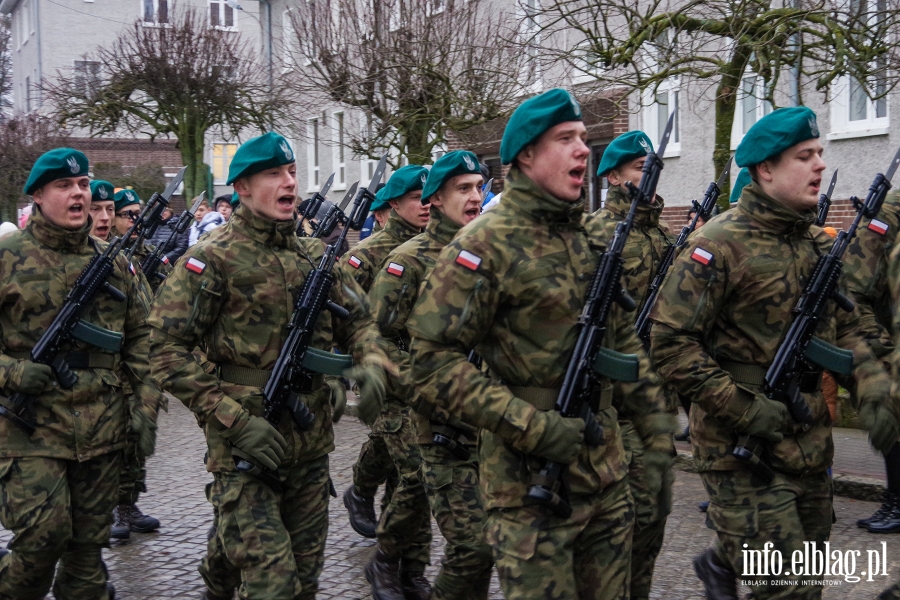 Elblg: Przysiga wojskowa z udziaem ministra Baszczaka, fot. 68