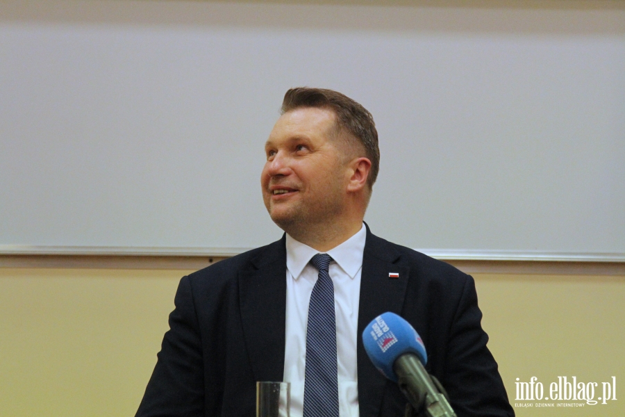 Spotkanie z Ministrem Edukacji Przemysawem Czarnkiem, fot. 32