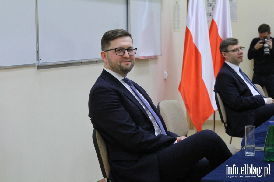 Spotkanie z Ministrem Edukacji Przemysawem Czarnkiem, fot. 20