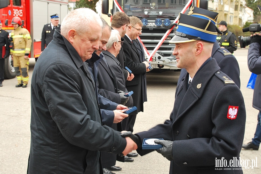 Uroczysto w Jednostce Ratowniczo -Ganiczej nr 3 w Pasku, fot. 13