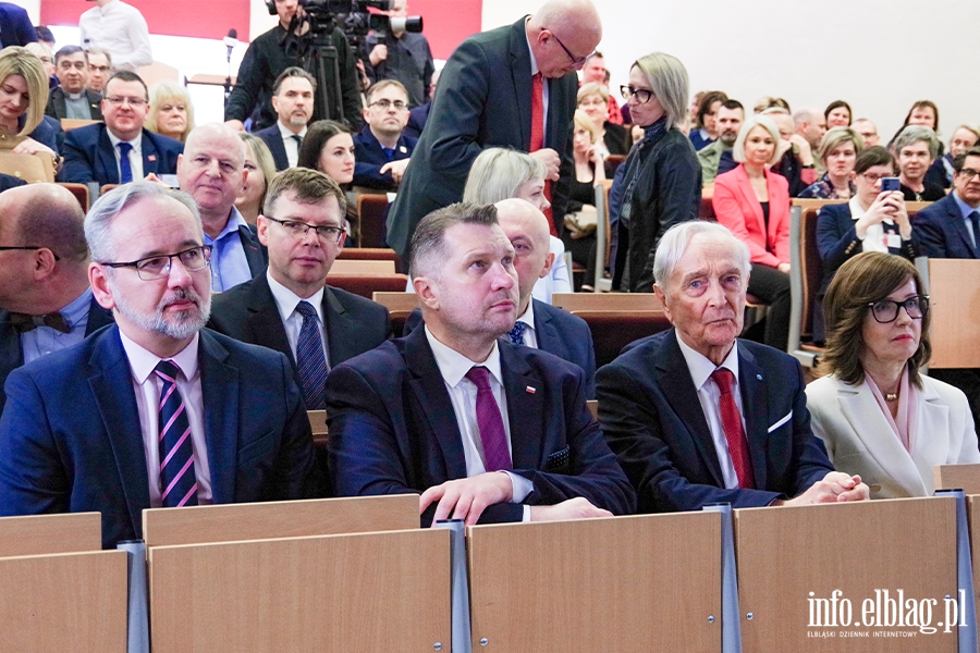  Adam Niedzielski i Przemysaw Czarnek podczas Konferencji Elblg Public Health AMiSNS, fot. 8