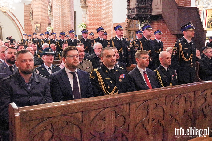 Przekazanie sztandaru i uroczyste otwarcie nowej Komendy Stray Poarnej w Elblgu, fot. 38