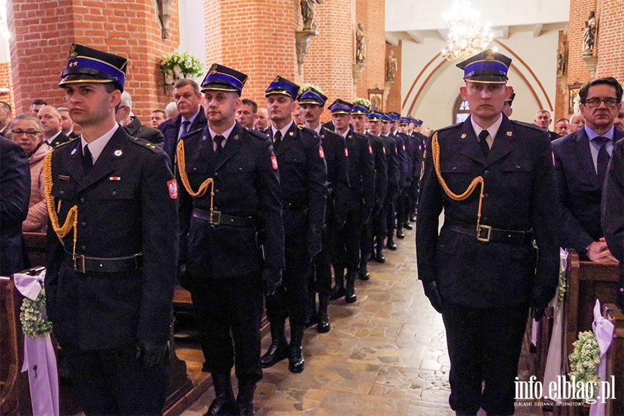 Przekazanie sztandaru i uroczyste otwarcie nowej Komendy Stray Poarnej w Elblgu, fot. 41