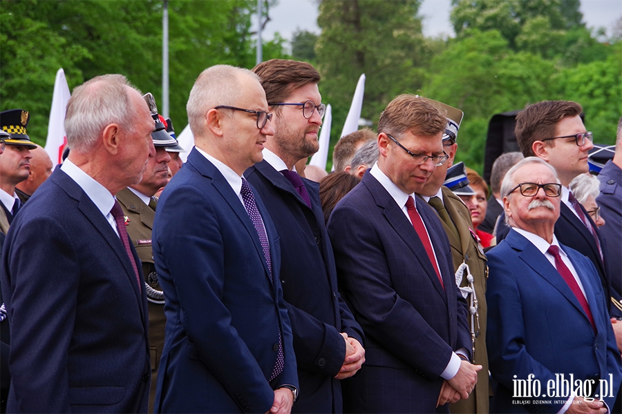 Przekazanie sztandaru i uroczyste otwarcie nowej Komendy Stray Poarnej w Elblgu, fot. 56