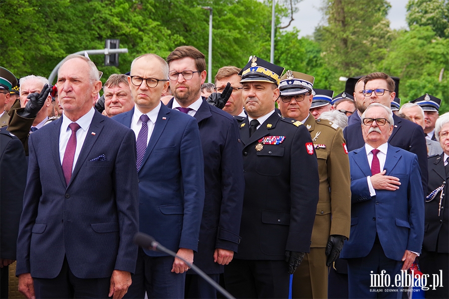 Przekazanie sztandaru i uroczyste otwarcie nowej Komendy Stray Poarnej w Elblgu, fot. 60