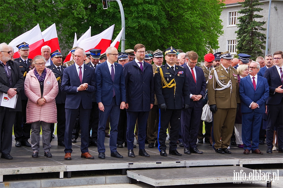 Przekazanie sztandaru i uroczyste otwarcie nowej Komendy Stray Poarnej w Elblgu, fot. 68