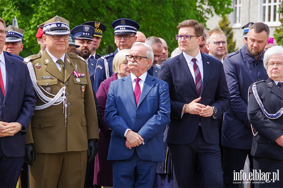 Przekazanie sztandaru i uroczyste otwarcie nowej Komendy Stray Poarnej w Elblgu, fot. 74